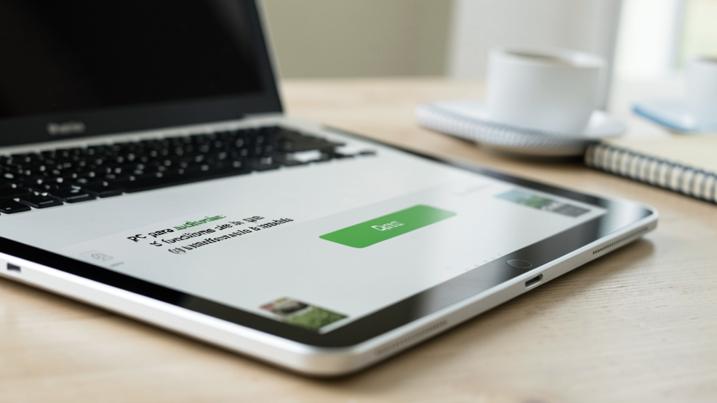 Detalle fotográfico relacionado con iPad vs PC para auditorías: 5 funciones de Excel que justifican la tableta